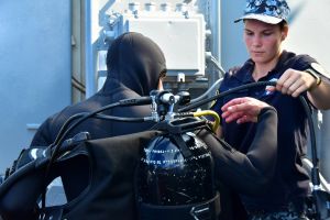 «Дайв-2021»: розмінування здійснюють водолази